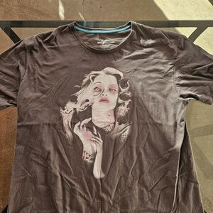 Threadless Artistic Graphic Grey Tee